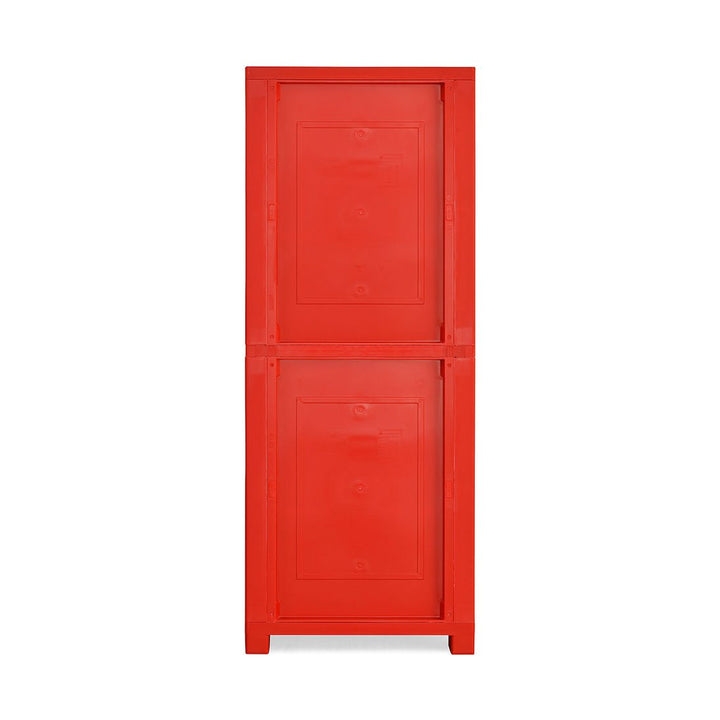 Nilkamal Freedom Big 1 (FB1) Plastic Storage Cabinet (Pepsi Blue, Bright Red and Yellow)